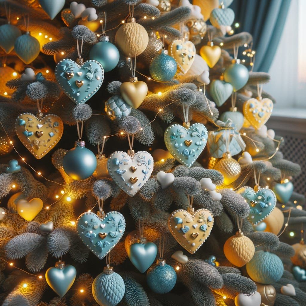 Christmas tree in Ukraine