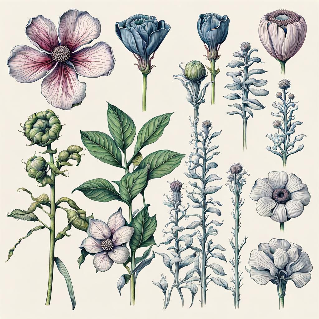 botanic lessons  by @undefined