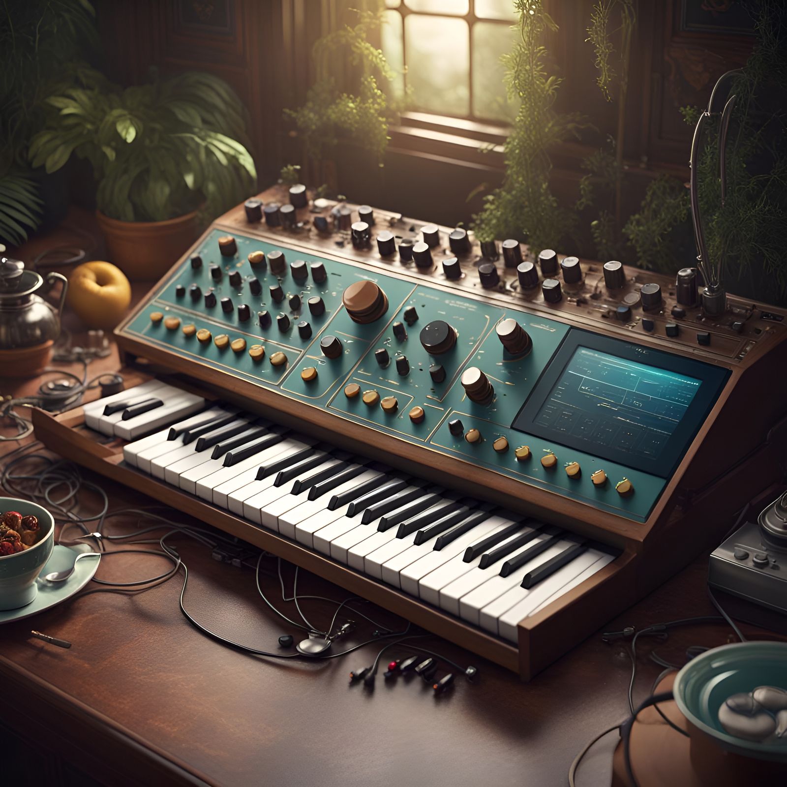 Rebecca is a 420operator FM synthesizer that is designed to recreate