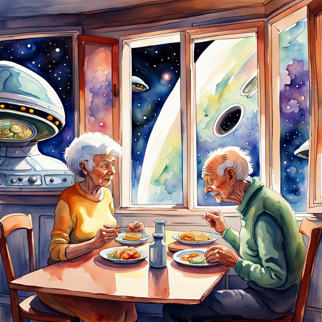 'A View Out Of A Window'