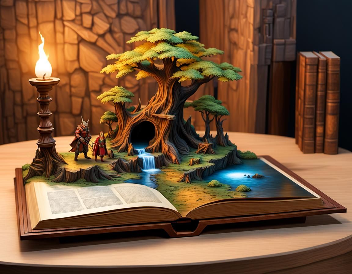 Fantasy Brought To Life 📖  by @undefined