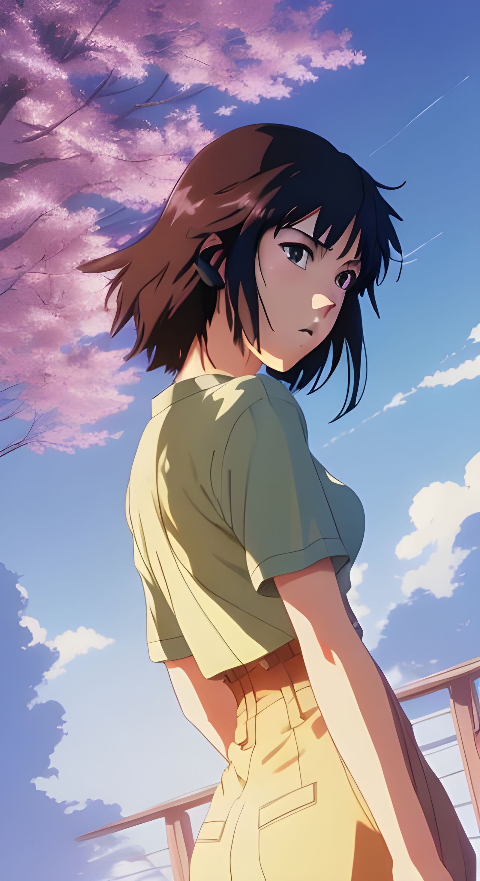 Studio Ghibli, Anime Key Visual, by Makoto Shinkai, Deep Color ...