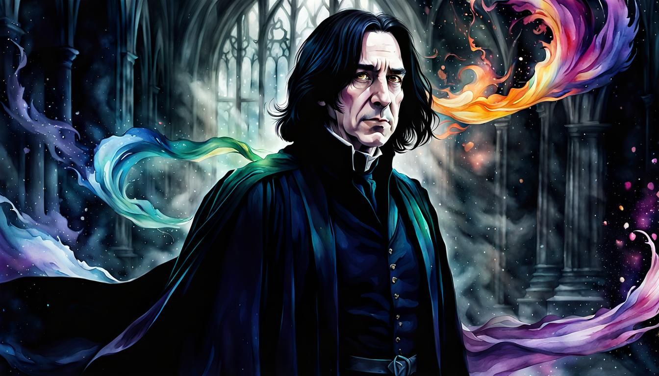 Severus Snape - AI Generated Artwork - NightCafe Creator