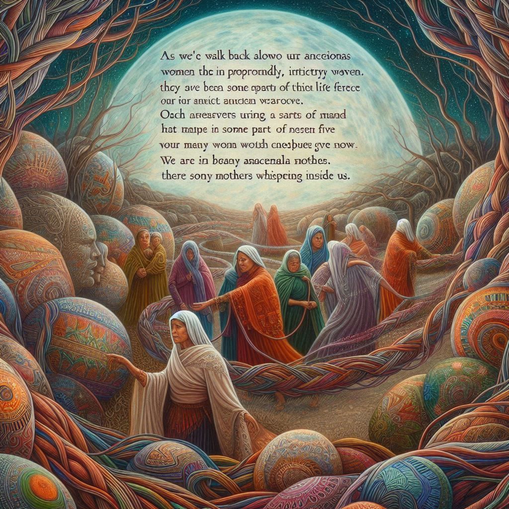 Carolyn Hillyer, from the Weavers Oracle