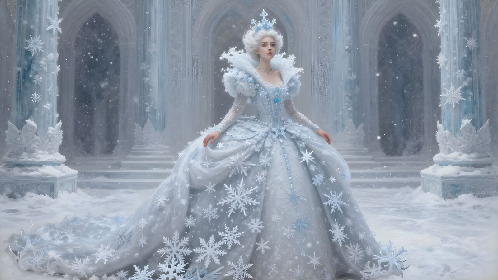 The Snow Queen at Court  by @JJ