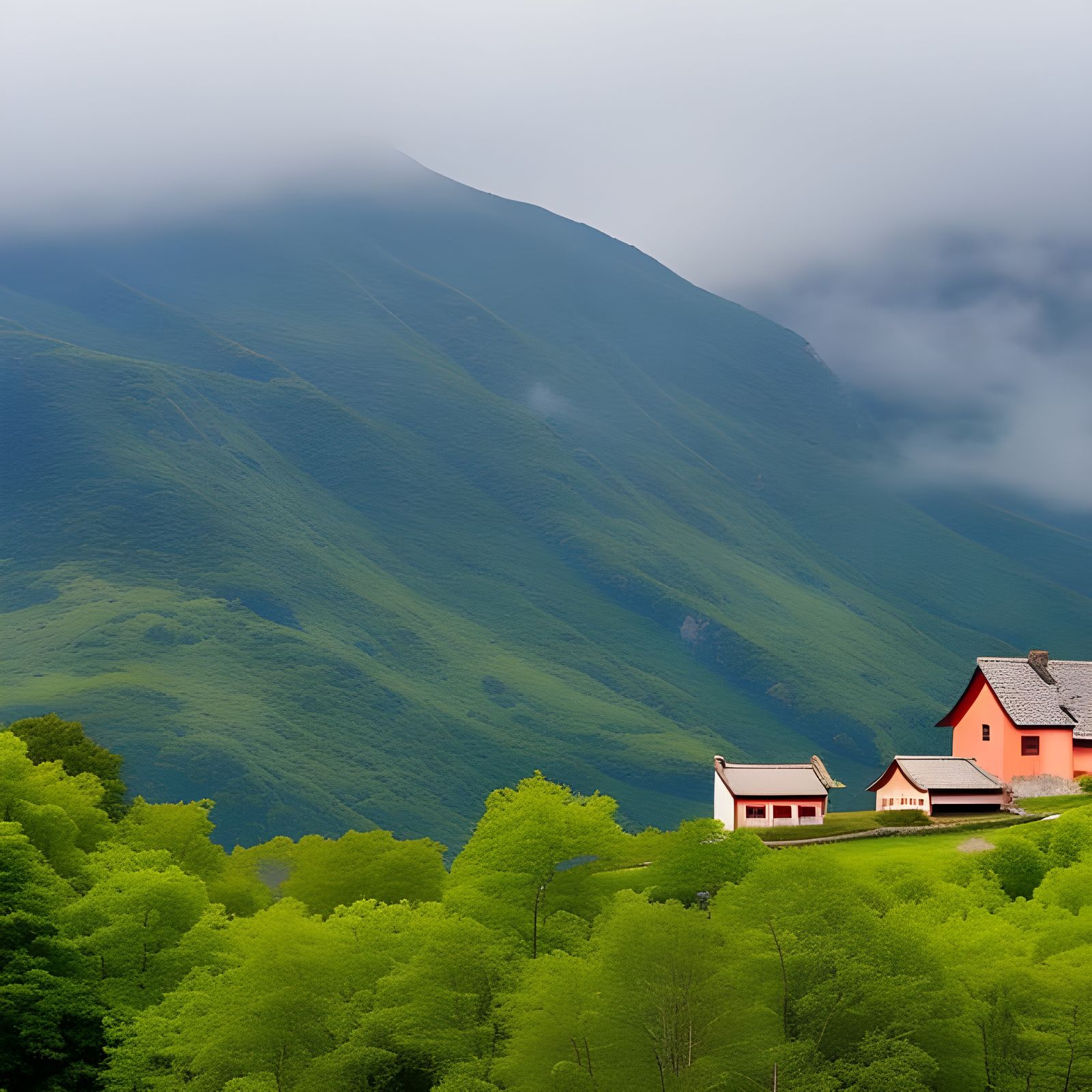 Mountain seclusion....