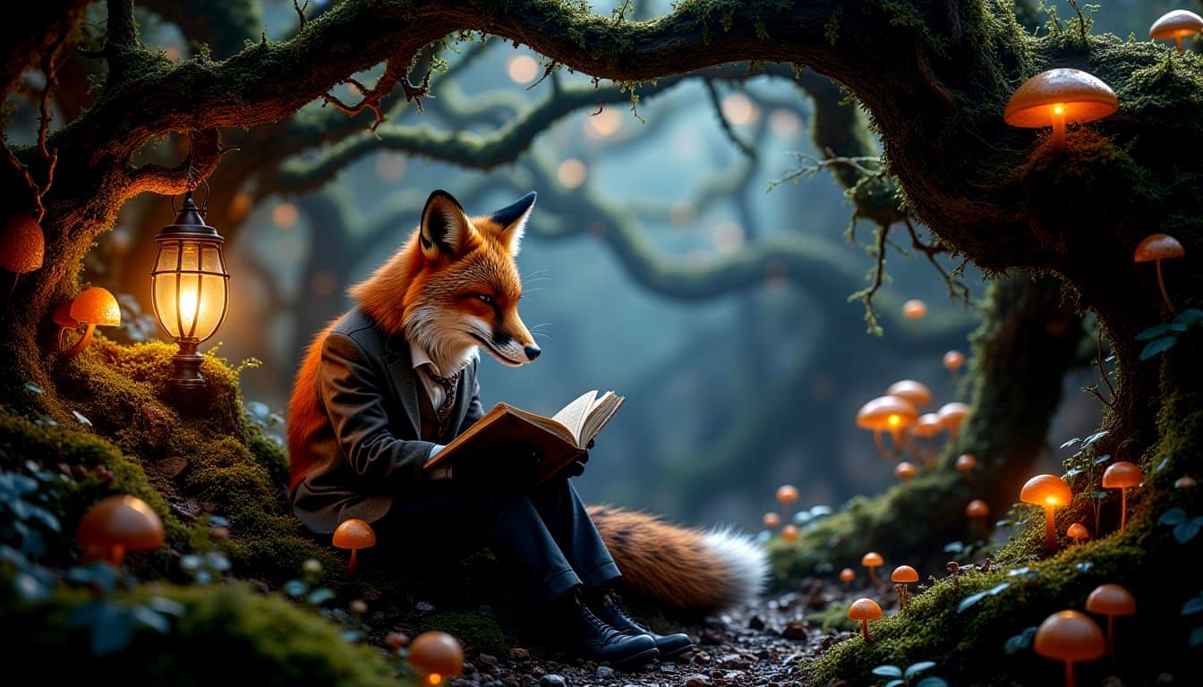 Fox's Forest Reading Den 🦊🍄