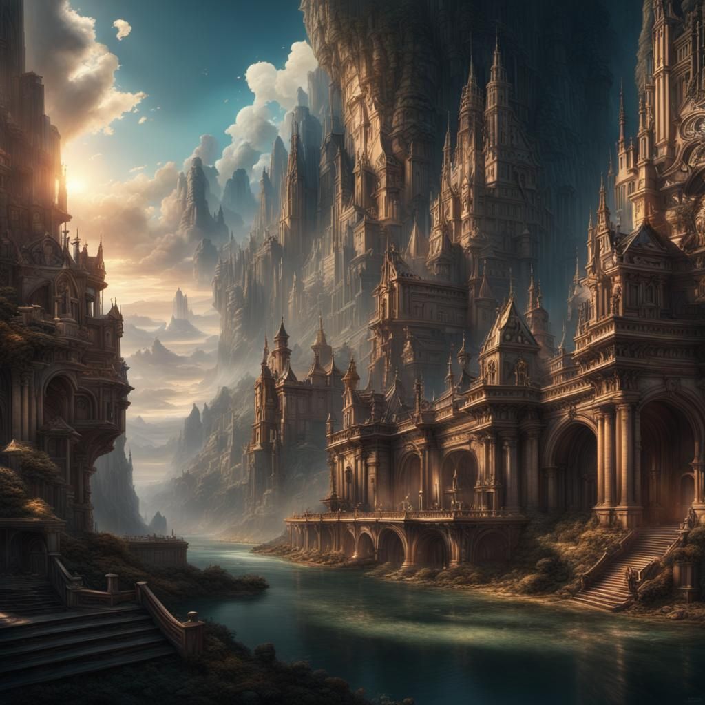 Epic dreamscape   by @Euphoric Dreams