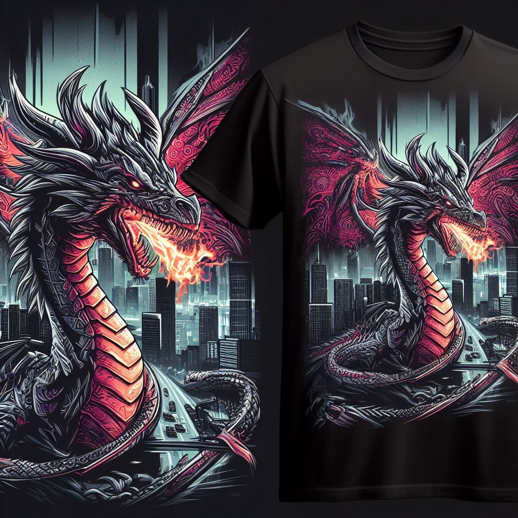 Dragon T-Shirt Graphic Design