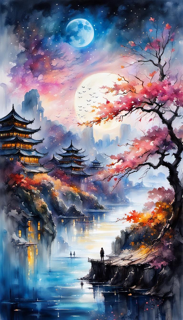 Flowers in Bloom  by @Jasmine Liu