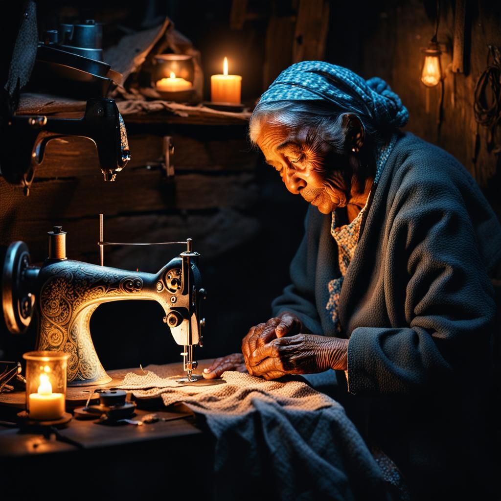 Doing the best she can