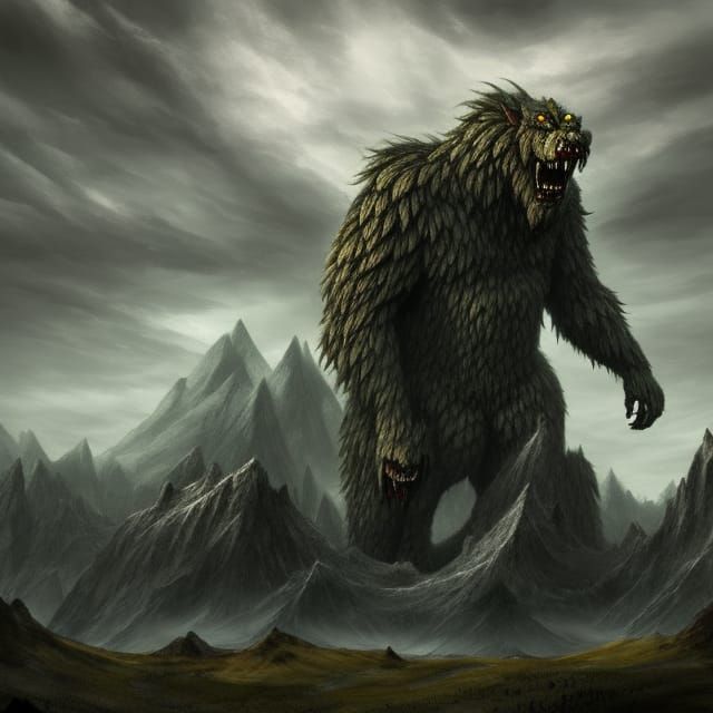king monster of the mountains