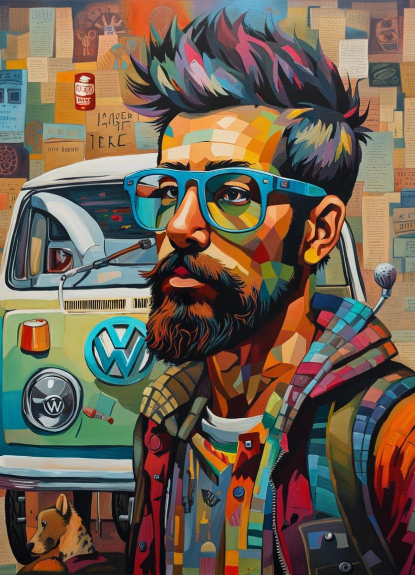 iconic Hipster   by @Axaliaa