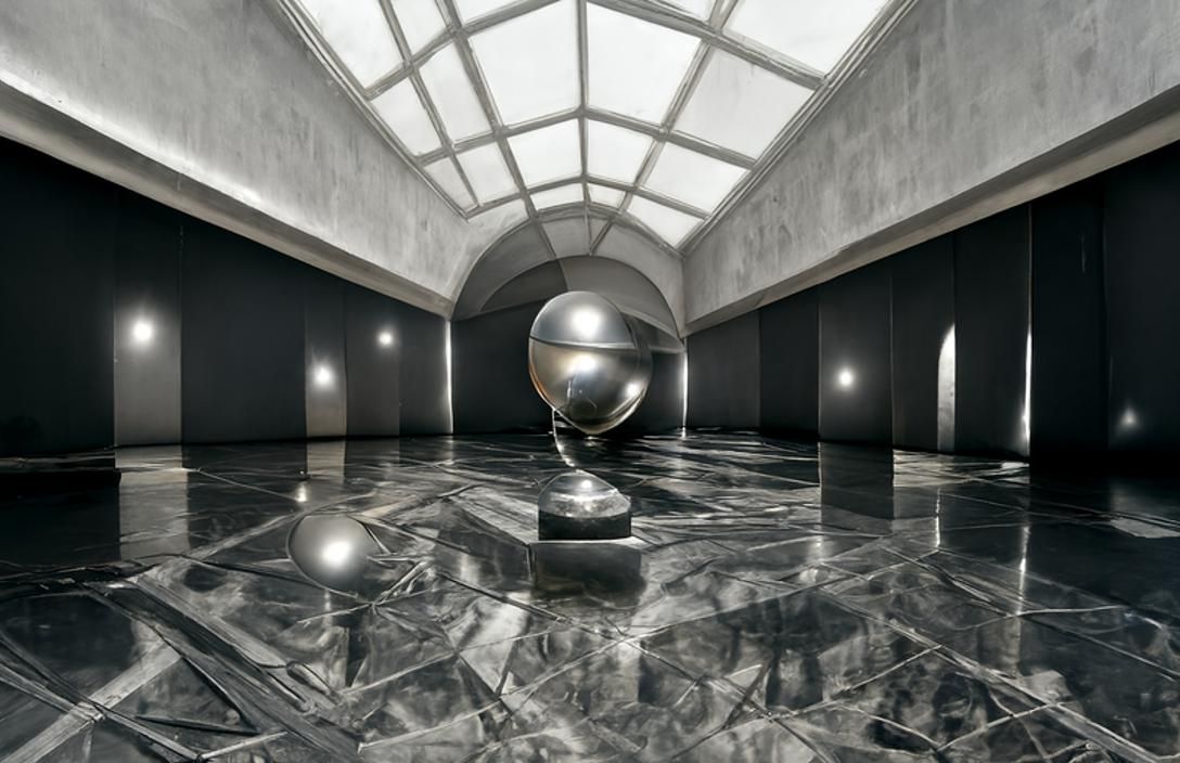 Liminal Space: The mirror ball in the Non-Euclidean museum o...