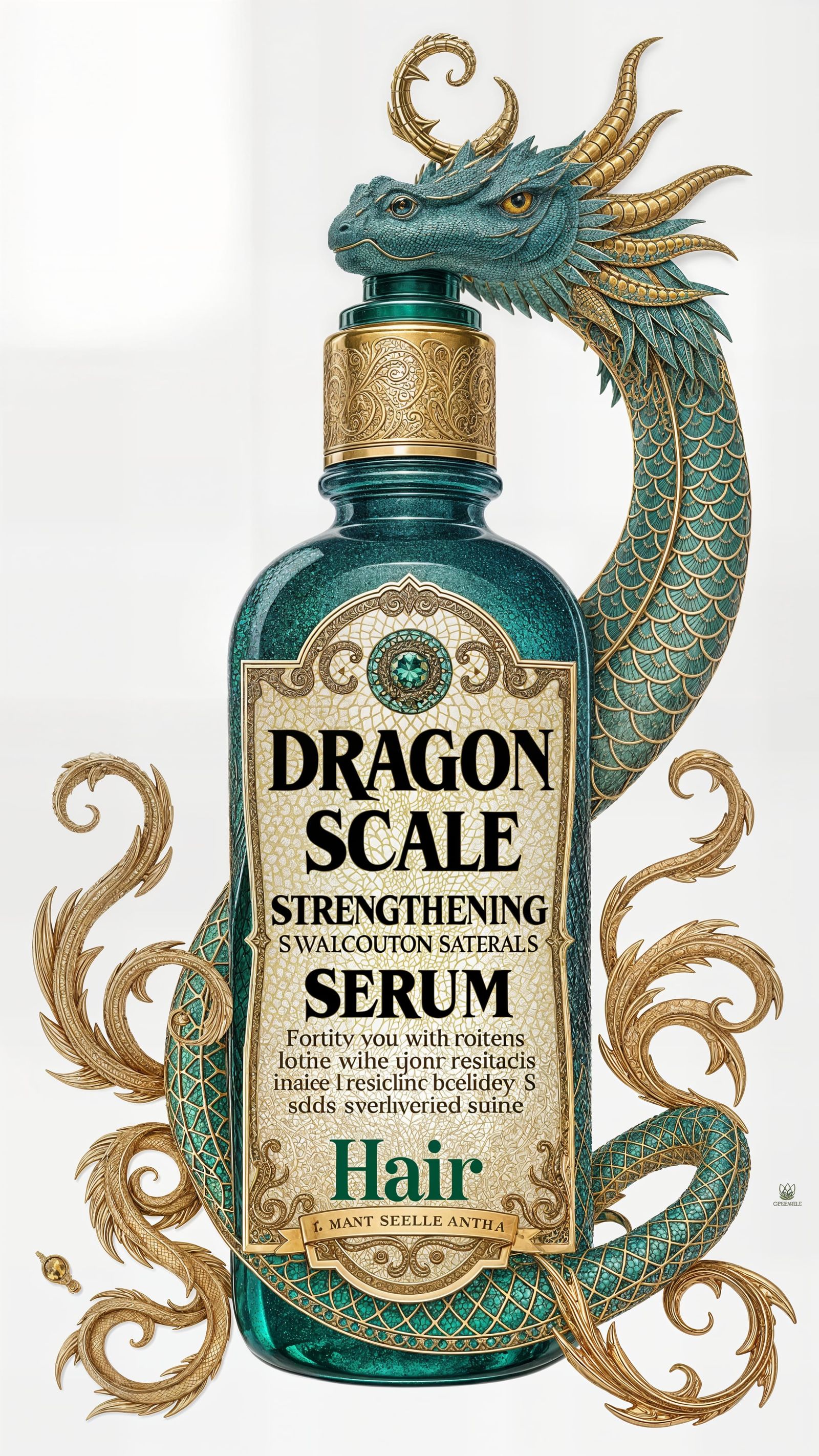 bottle of Dragon Scale Serum  by @Chib