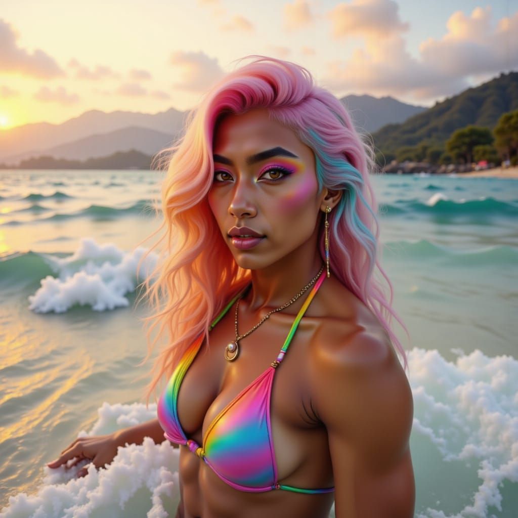 Chinese and Tahitian features mixed race more ethnic 
Lorelei
{Powerful Siren}
Pair with Gabriella
Chen
{Break Of Day}
Female, High femme, G...