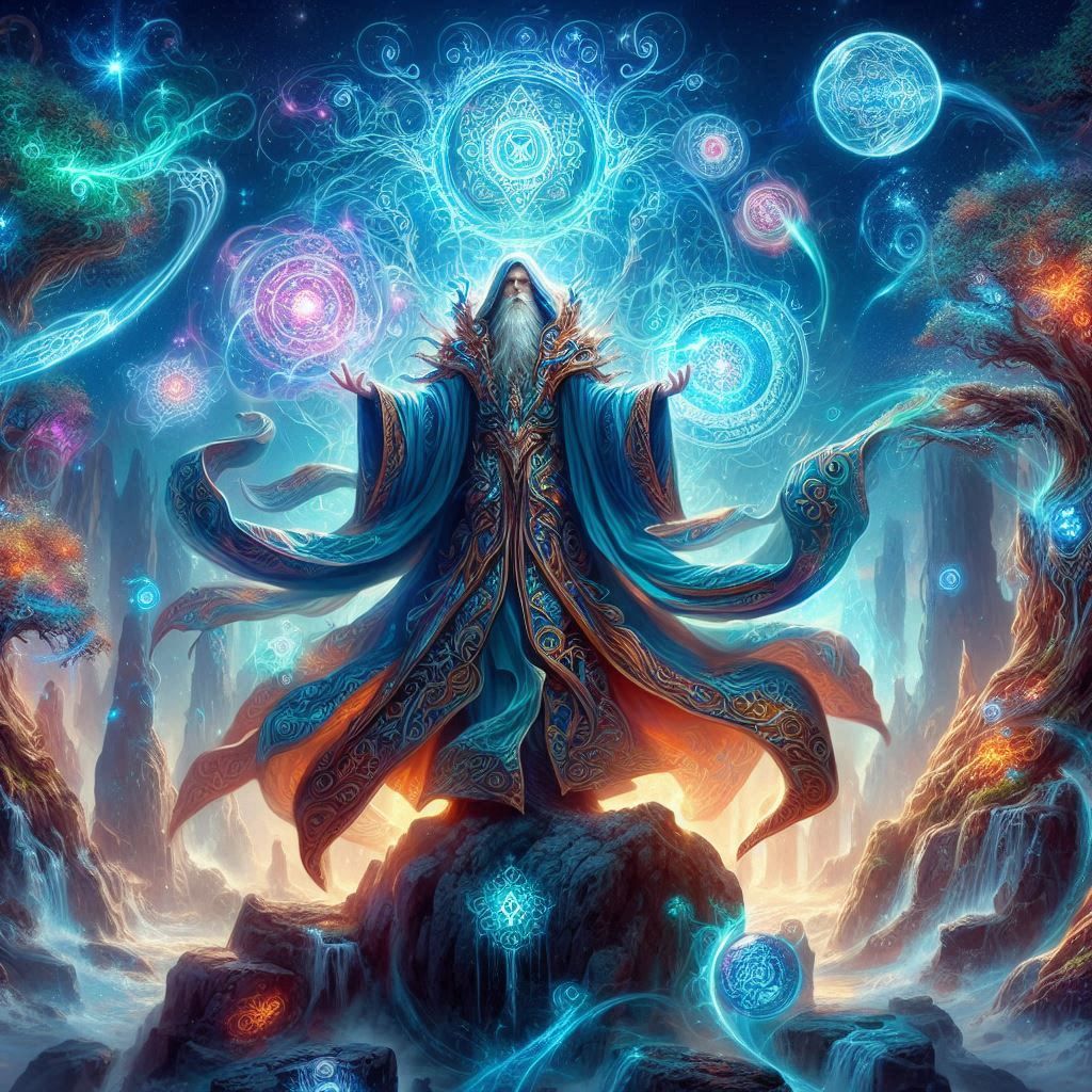 Der Magier erschafft Welten