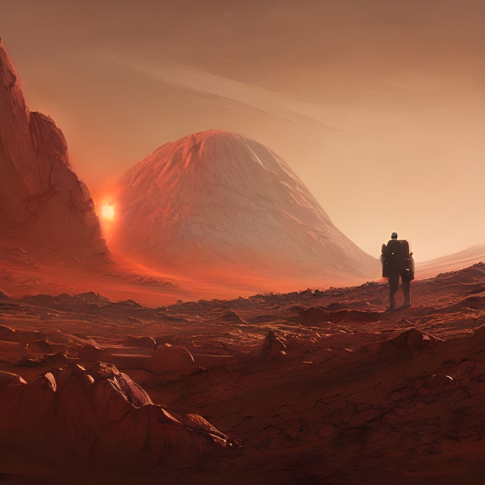 The first and last day we stepped foot on mars sinister by G...