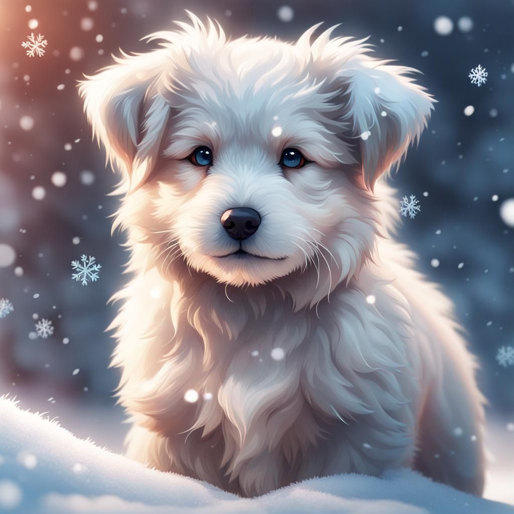 Puppy  by @Elven Maiden