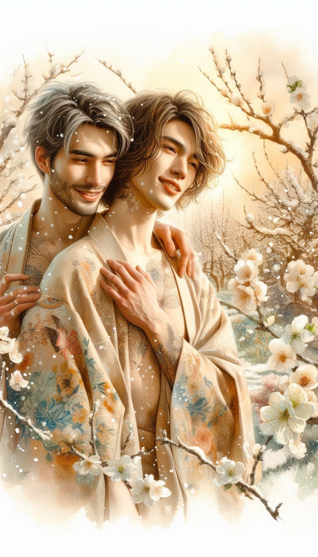 Best Friends - Blooming in the Snow