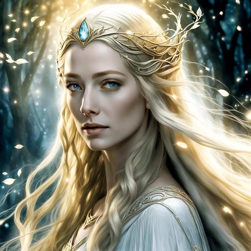 Lady Galadriel - Lady of Lórien - had extraordinary beauty, with her ...