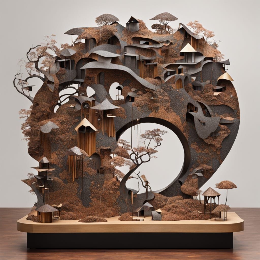 Sculpture  by @Somei