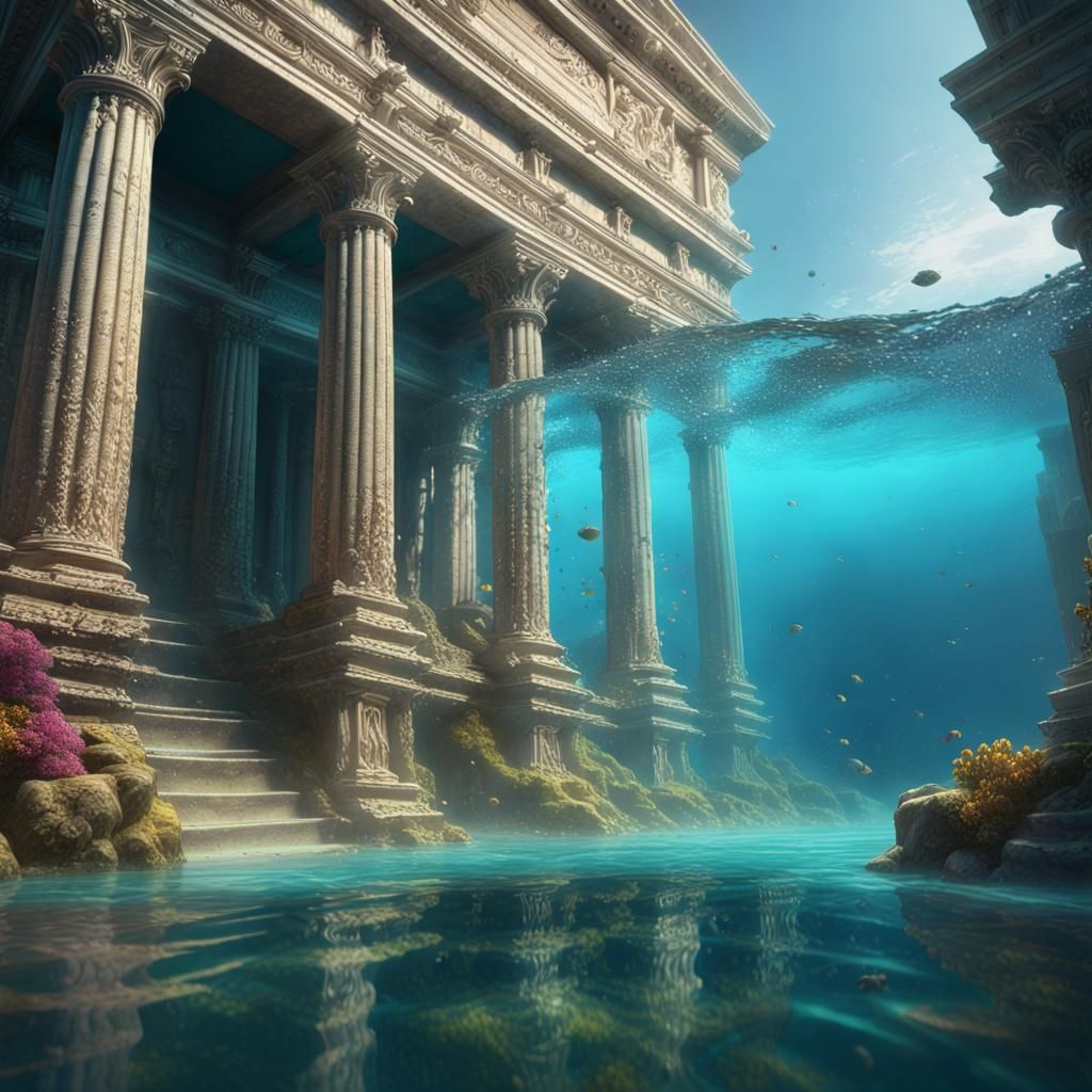 Poseidon wrath - AI Generated Artwork - NightCafe Creator