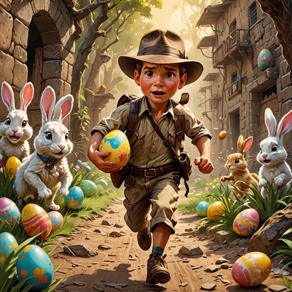 Raiders of The Lost Egg  by @mike 