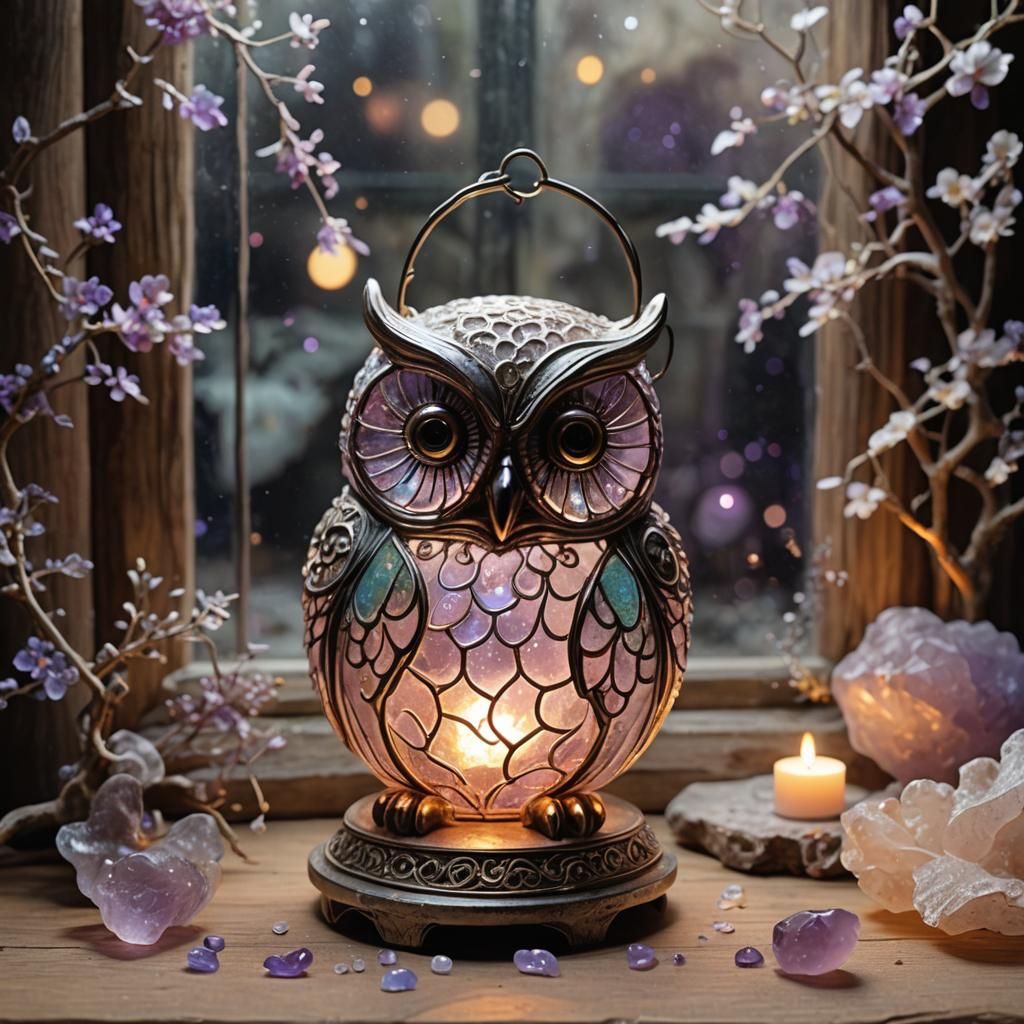 Owl lamp(2)