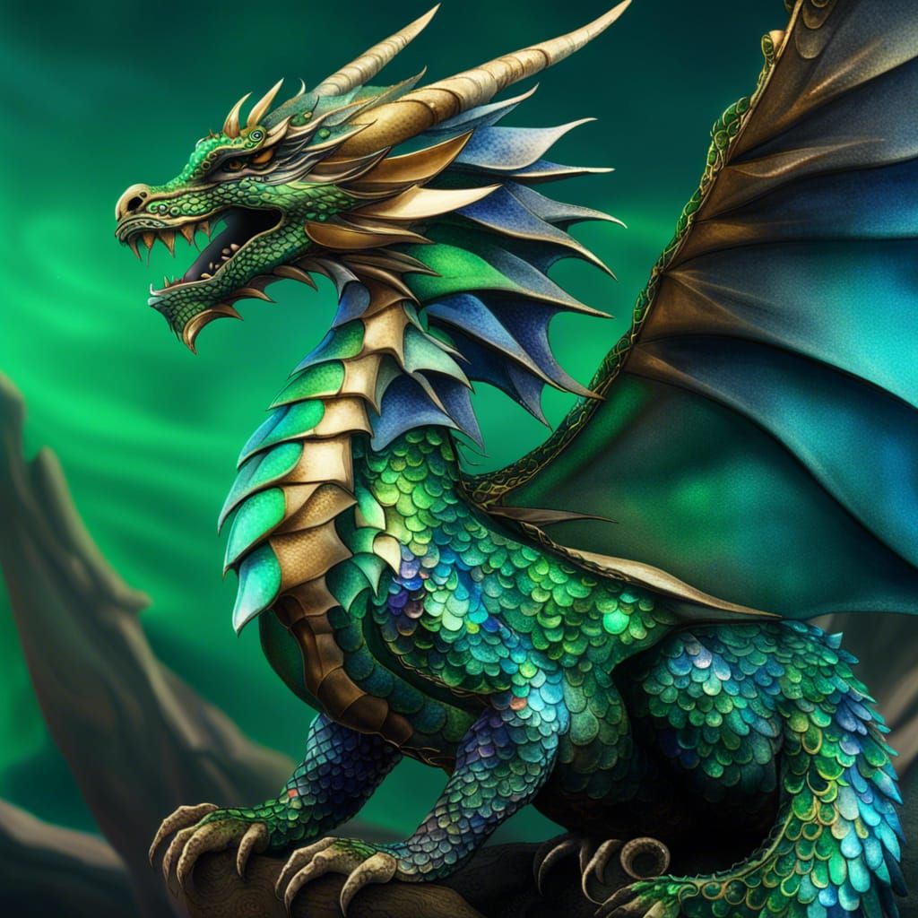 Emerald  by @FlameWing