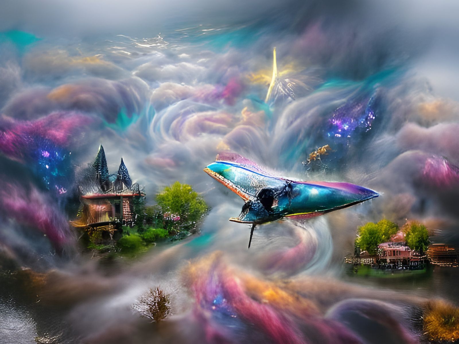 Flying through my imagination