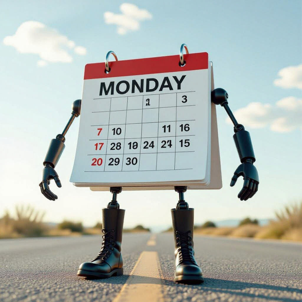 I'm a week day of the week