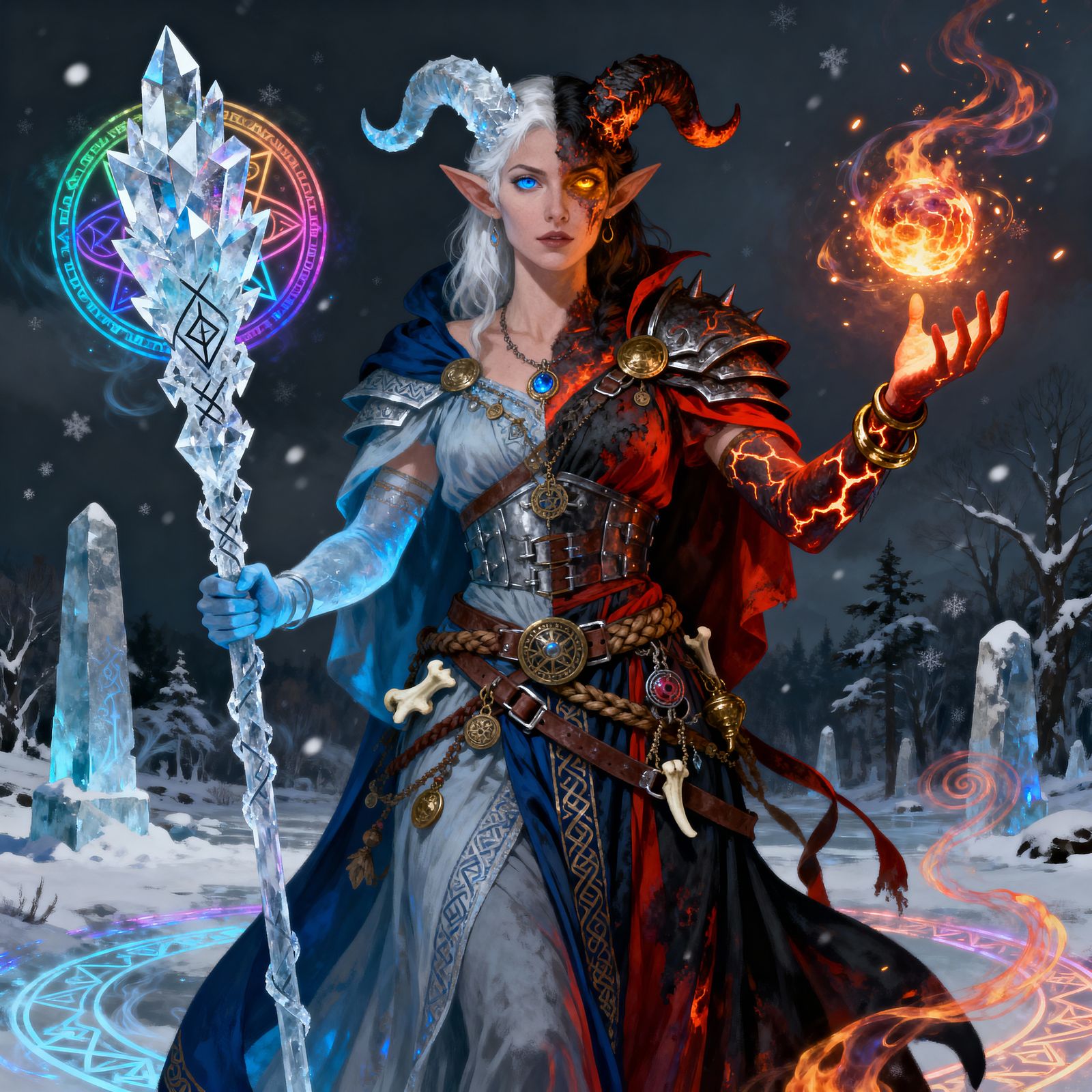 The Master of two elements 🔥🧊