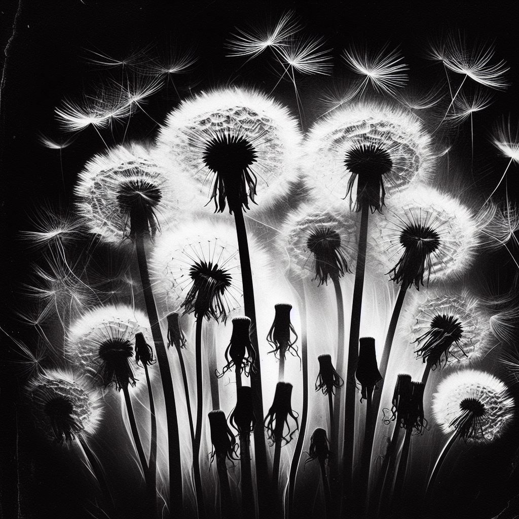 Black & White Rayograms