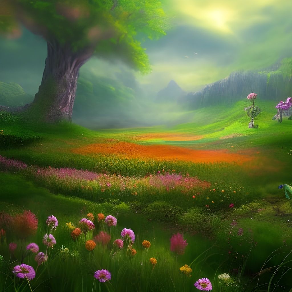 Flower Field 🌸 🌺 🌷 ✨