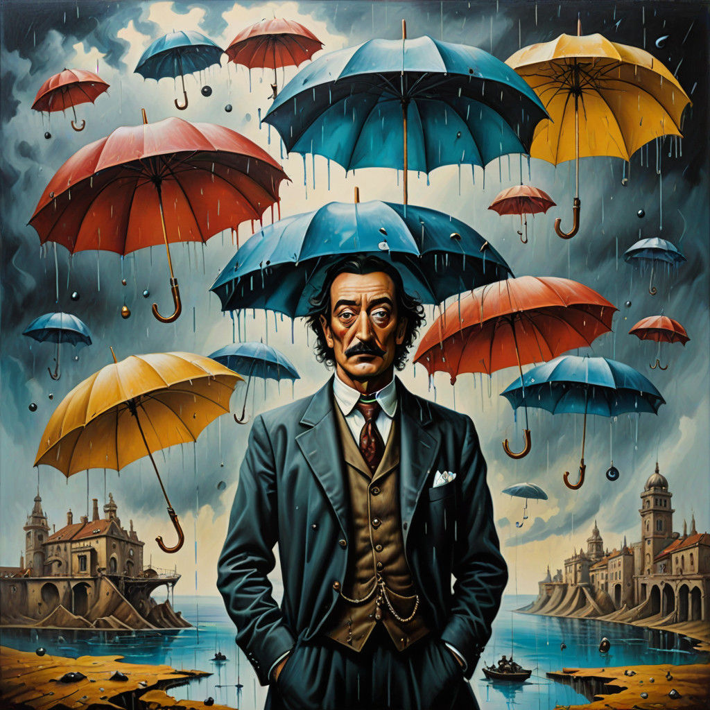 It's raining umbrellas 🤕