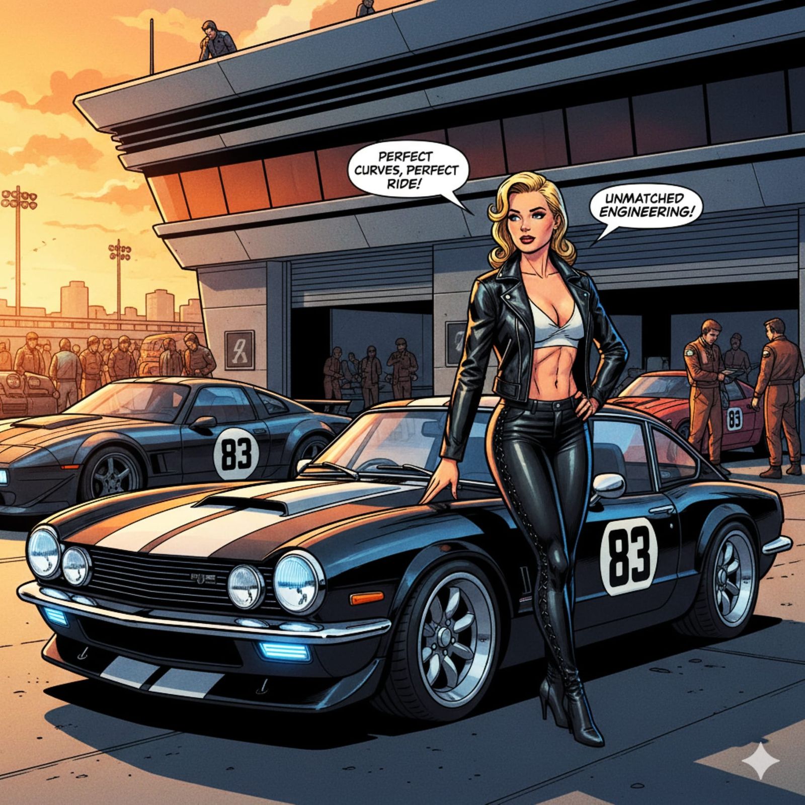 The Photoshoot Model Loves the Retro-Mod Triumph