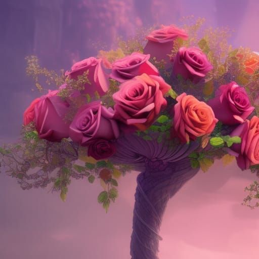 bouquet de roses