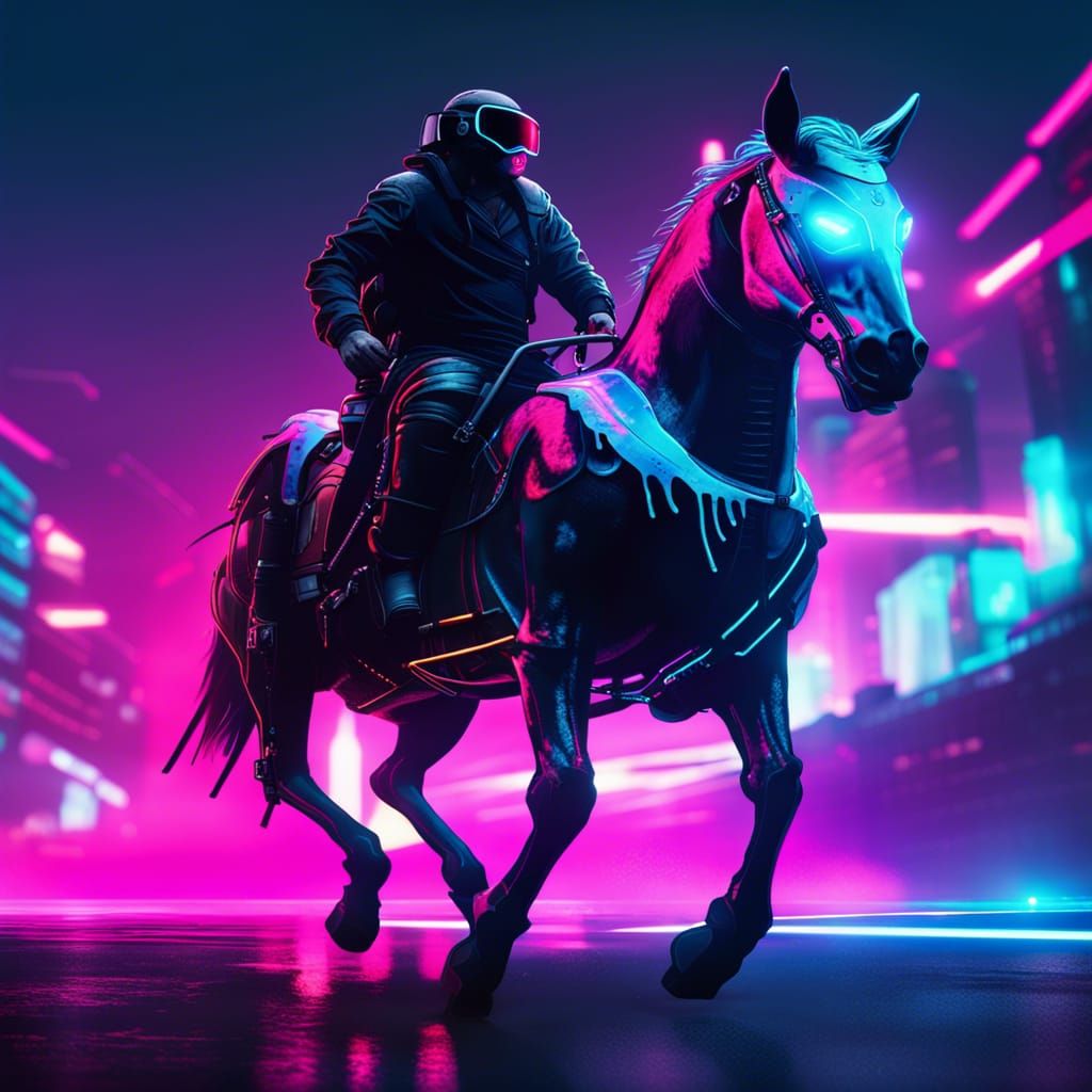 Rider - AI Generated Artwork - NightCafe Creator