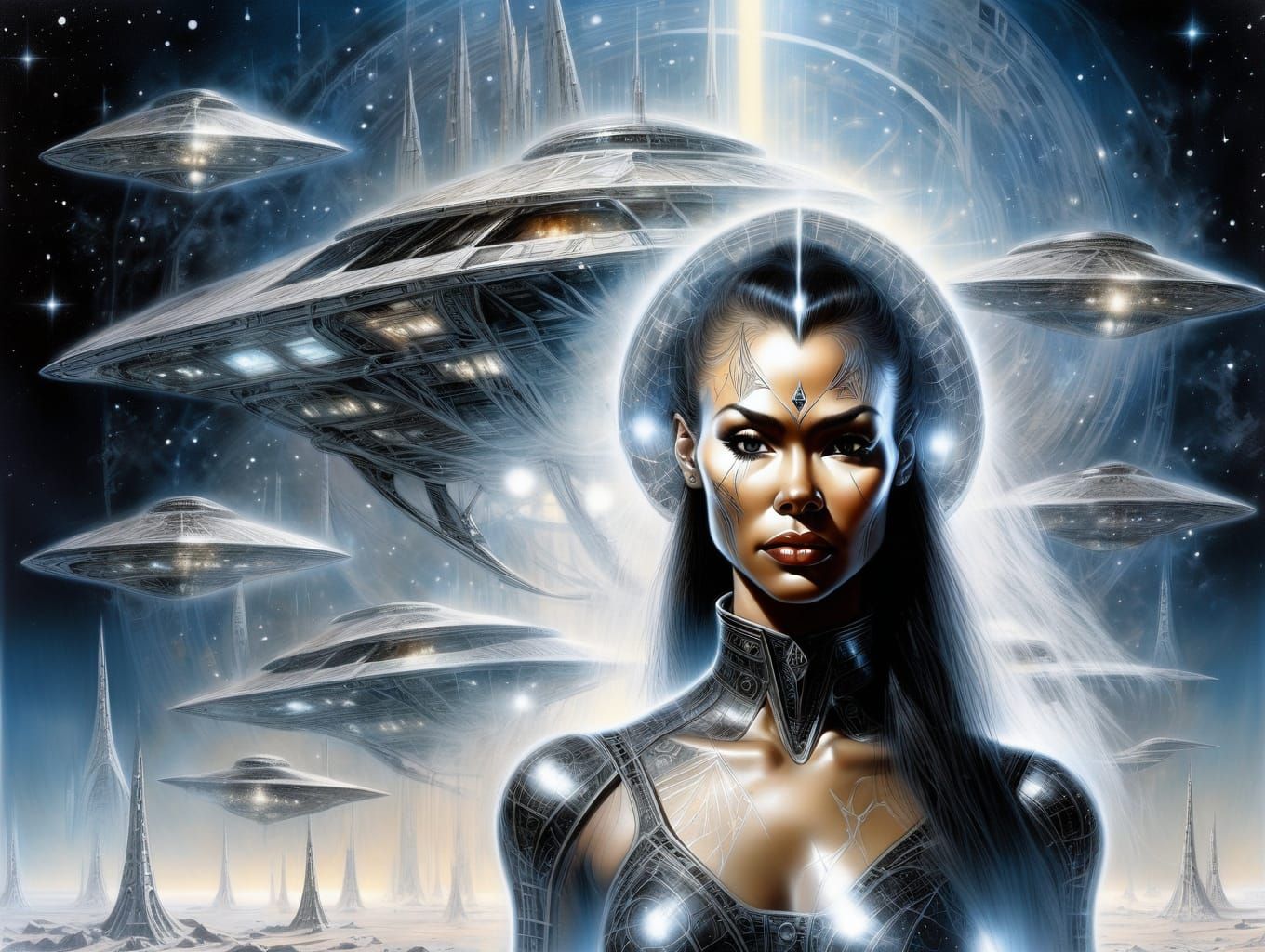 Female Klingon in Attack #02