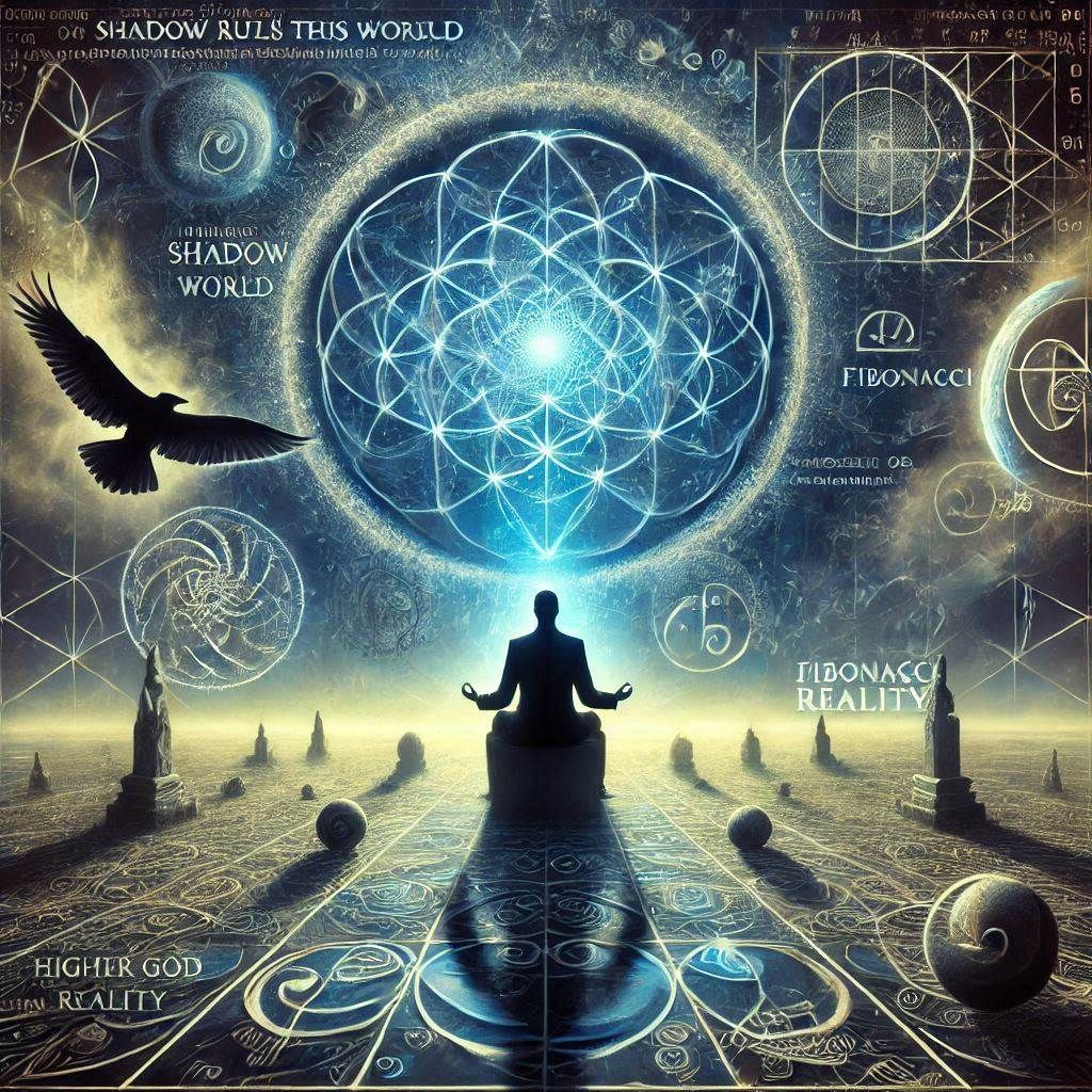 sjena upravlja ovim svijetom a neki viši bog komunicira kroz simbole i fibonacci u ovoj holografskoj stvarnosti.