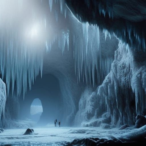 Frozen Cave  by @Mart Thunderdark