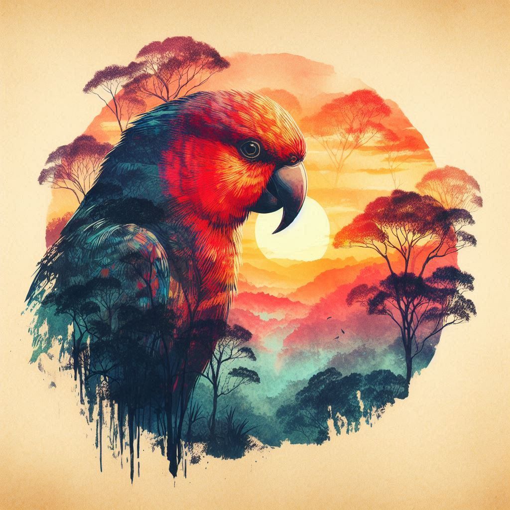 I am a Parrot of Australia