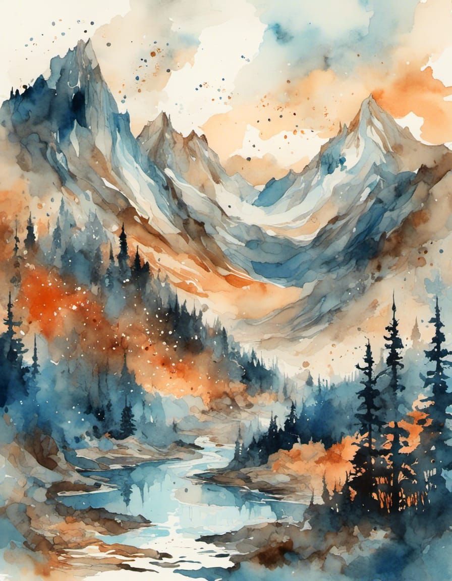 Ink, Stone, and Sky