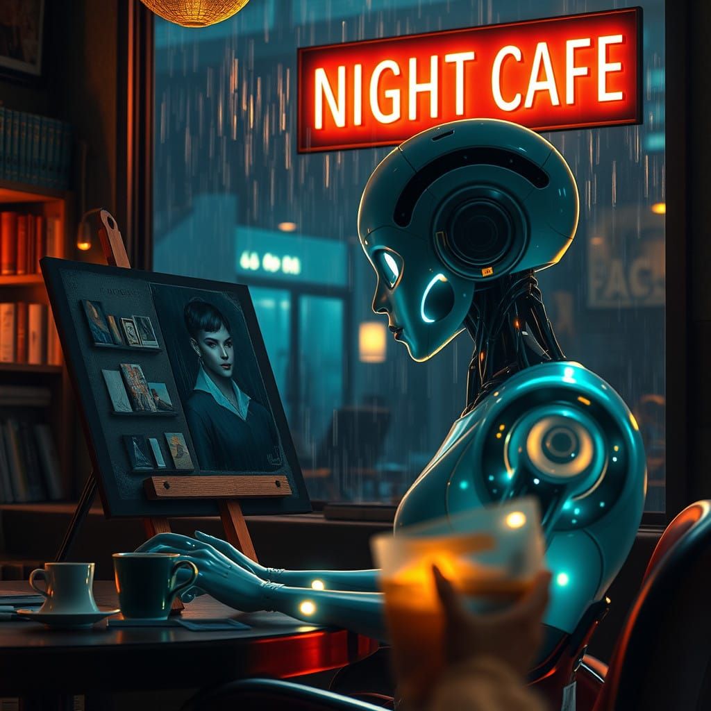 A beauty at NIGHTCAFÉ   by @Marcus
