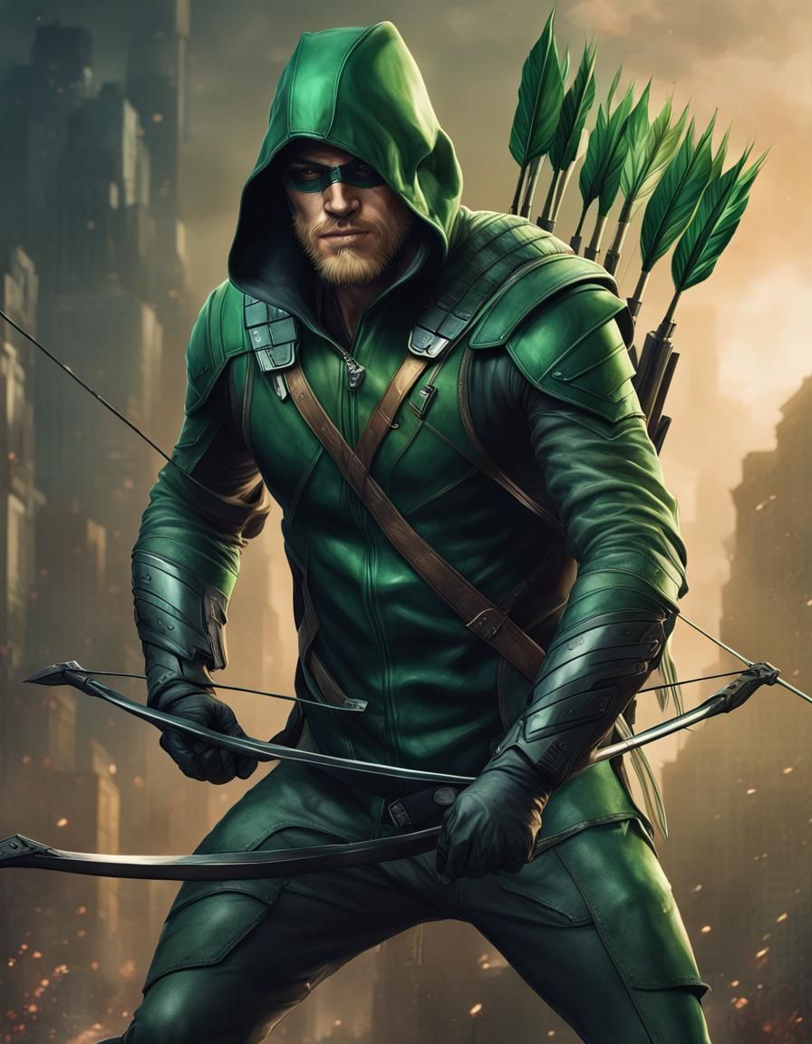 Green Arrow(DCEU) - AI Generated Artwork - NightCafe Creator