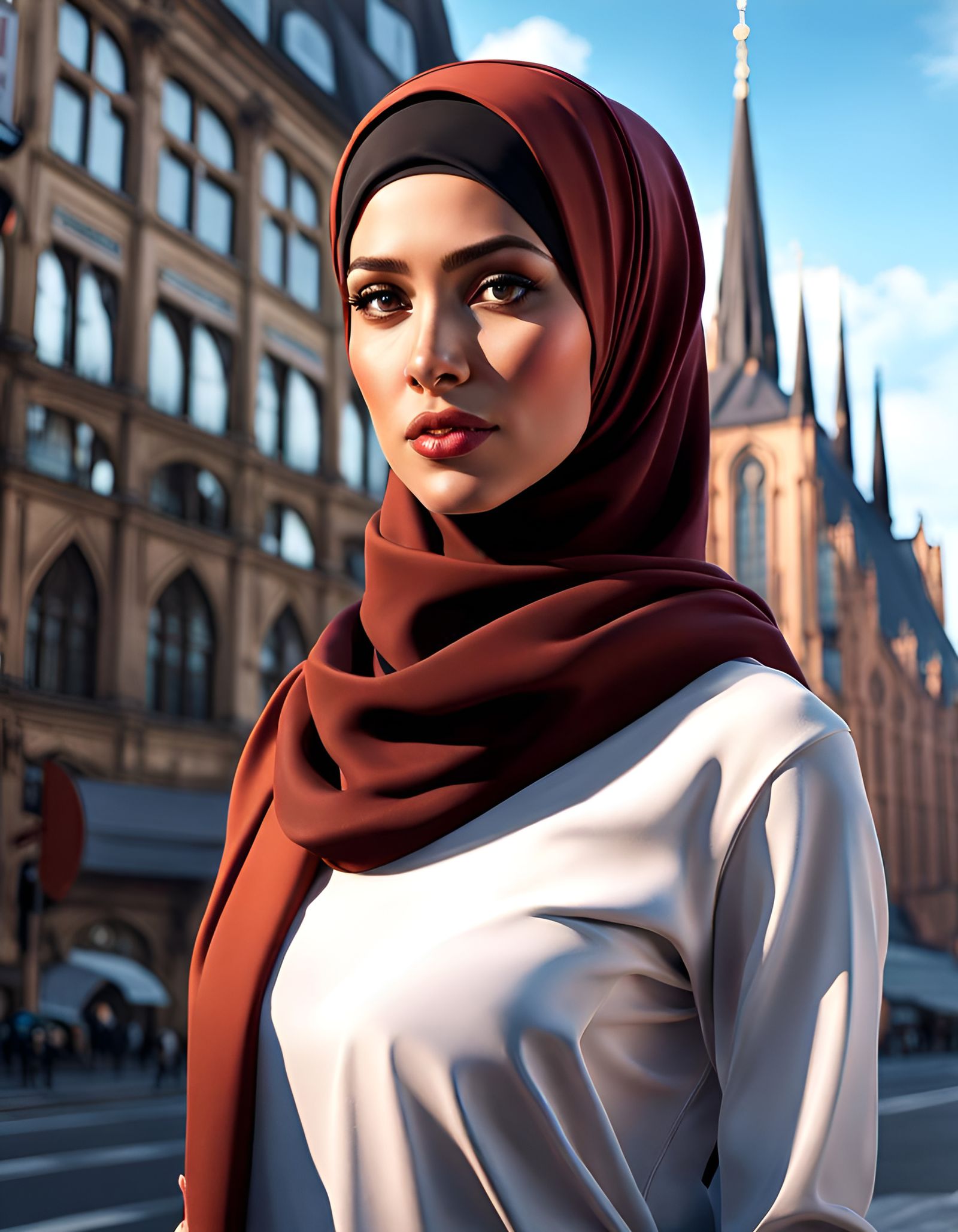 Urban Visitor 🏙👑🧕❤