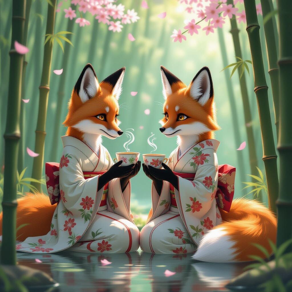 שעת איכות - תה שועלי זוגי