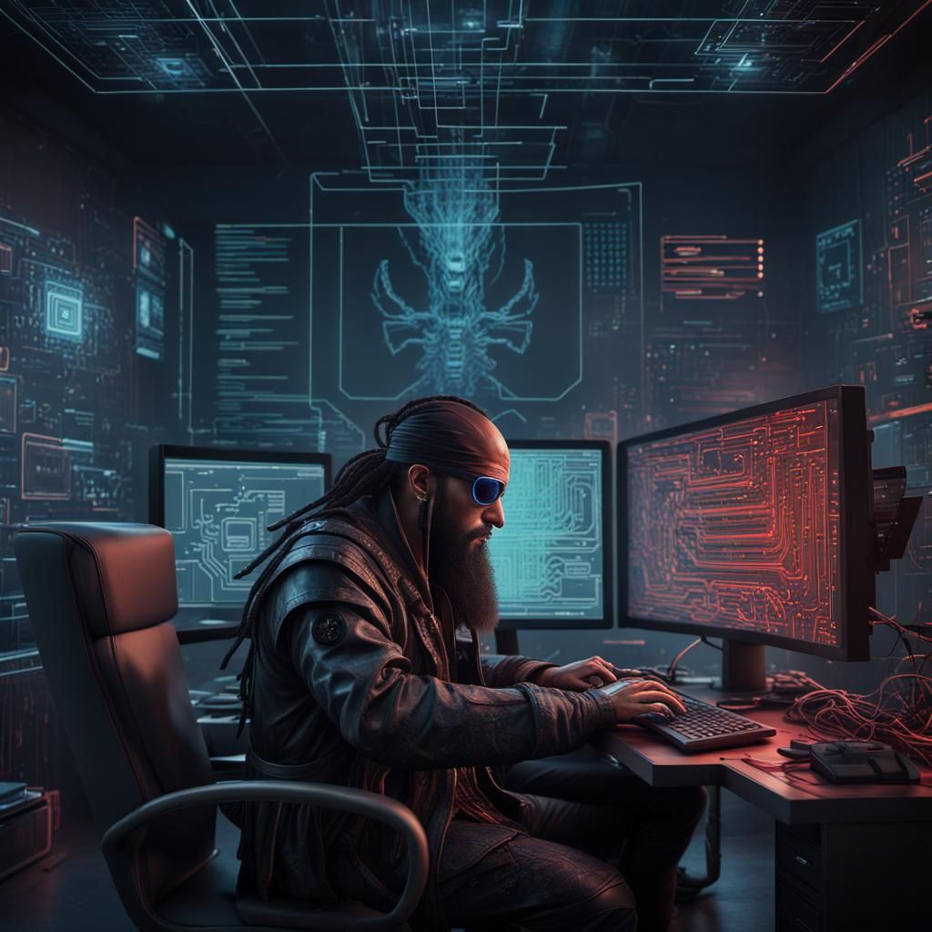 Online Piracy  by @Papy Ion