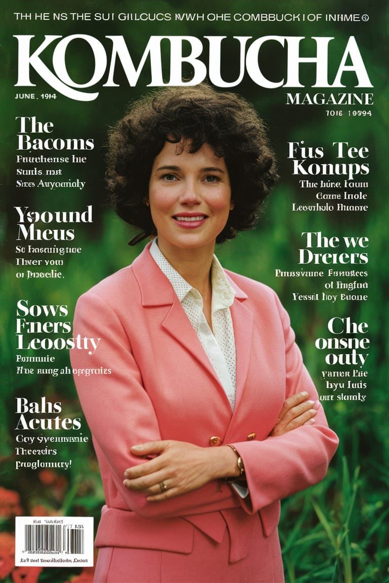 June 1994 cover of Kombucha Magazine